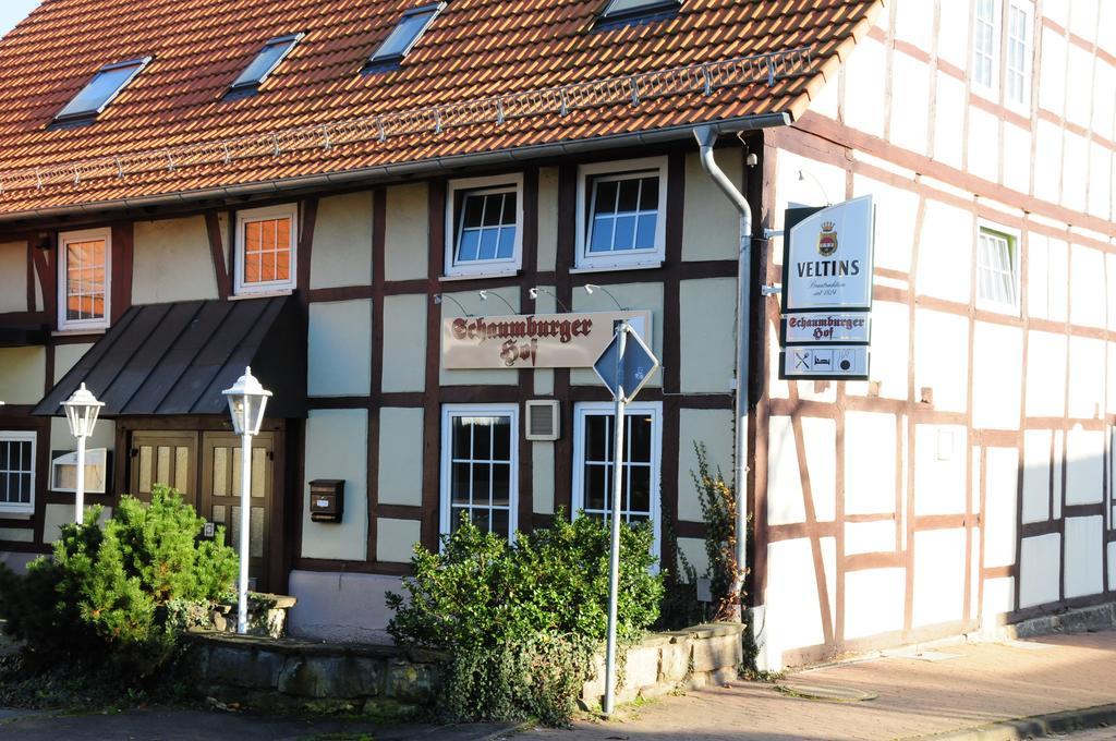 Pension Schaumburger-Hof Fischbeck Bagian luar foto